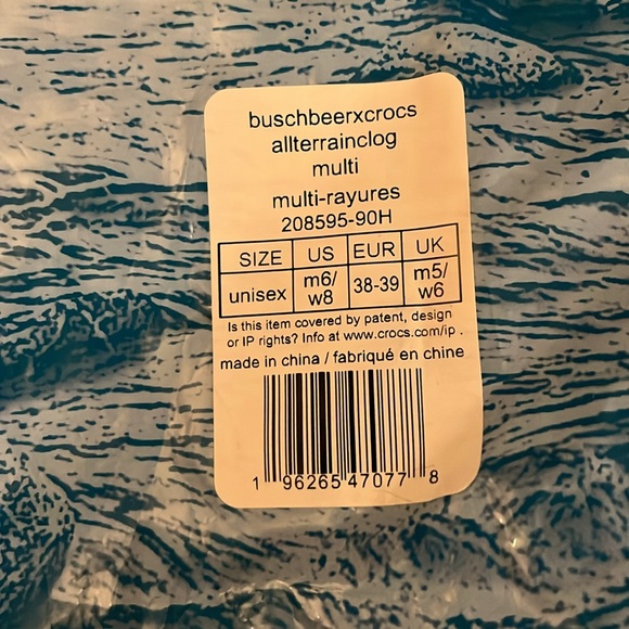 Busch Light Crocs - Picture 6 of 7